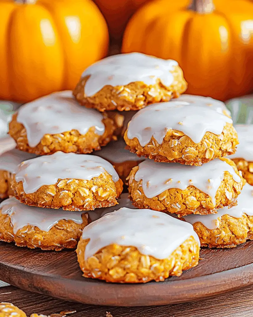 Pumpkin Oatmeal Cookies