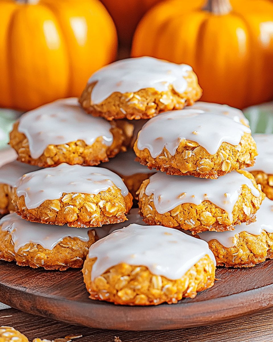 Pumpkin Oatmeal Cookies