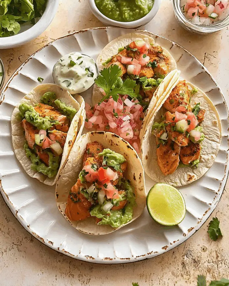 Salmon Tacos