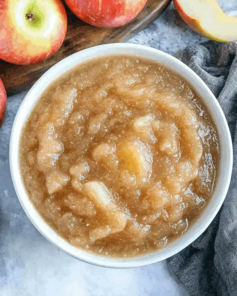 Slow Cooker Cinnamon Applesauce
