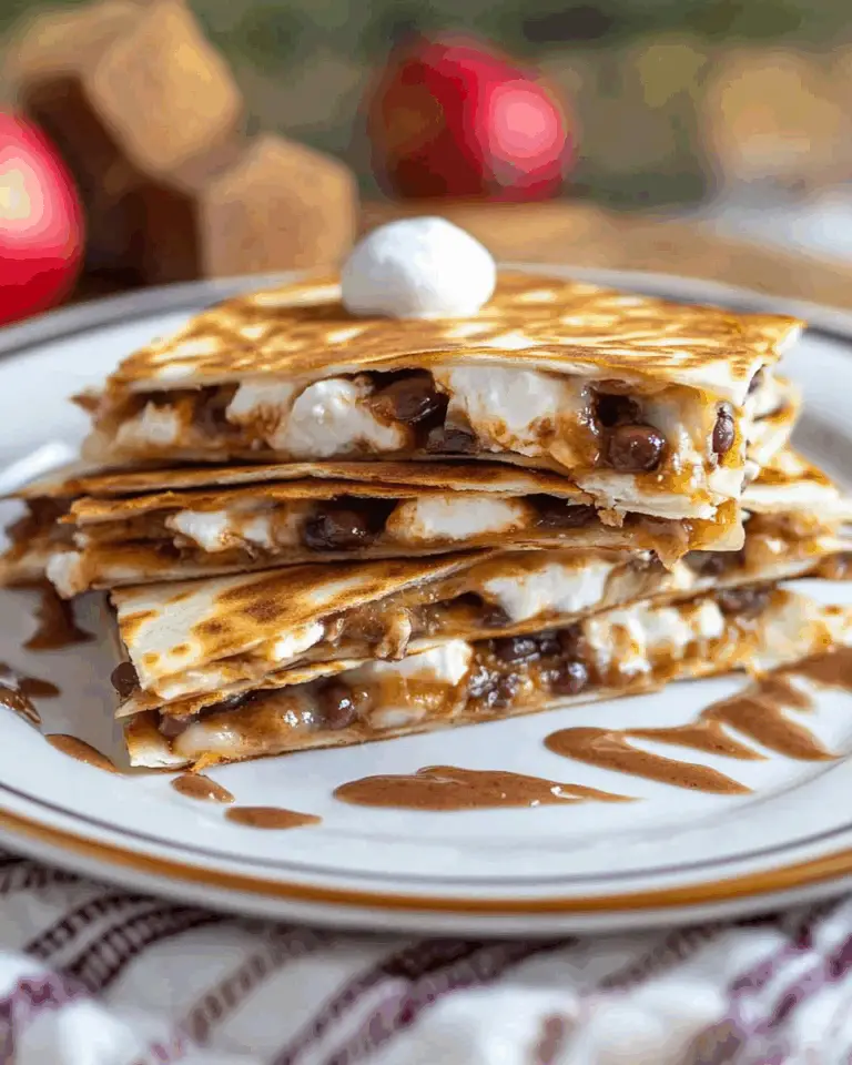 Smores Quesadilla