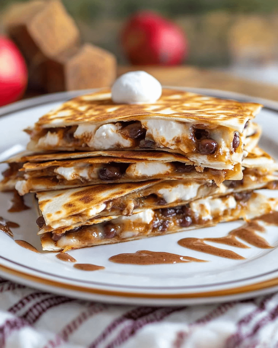 Smores Quesadilla