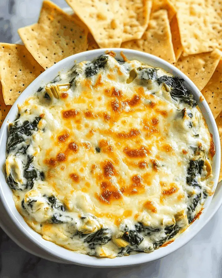 Greek Yogurt Spinach Artichoke Dip