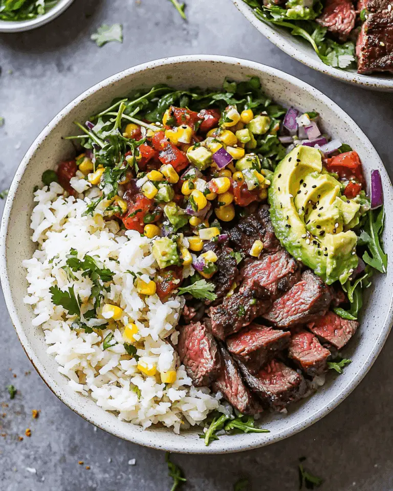 Steak Bowls