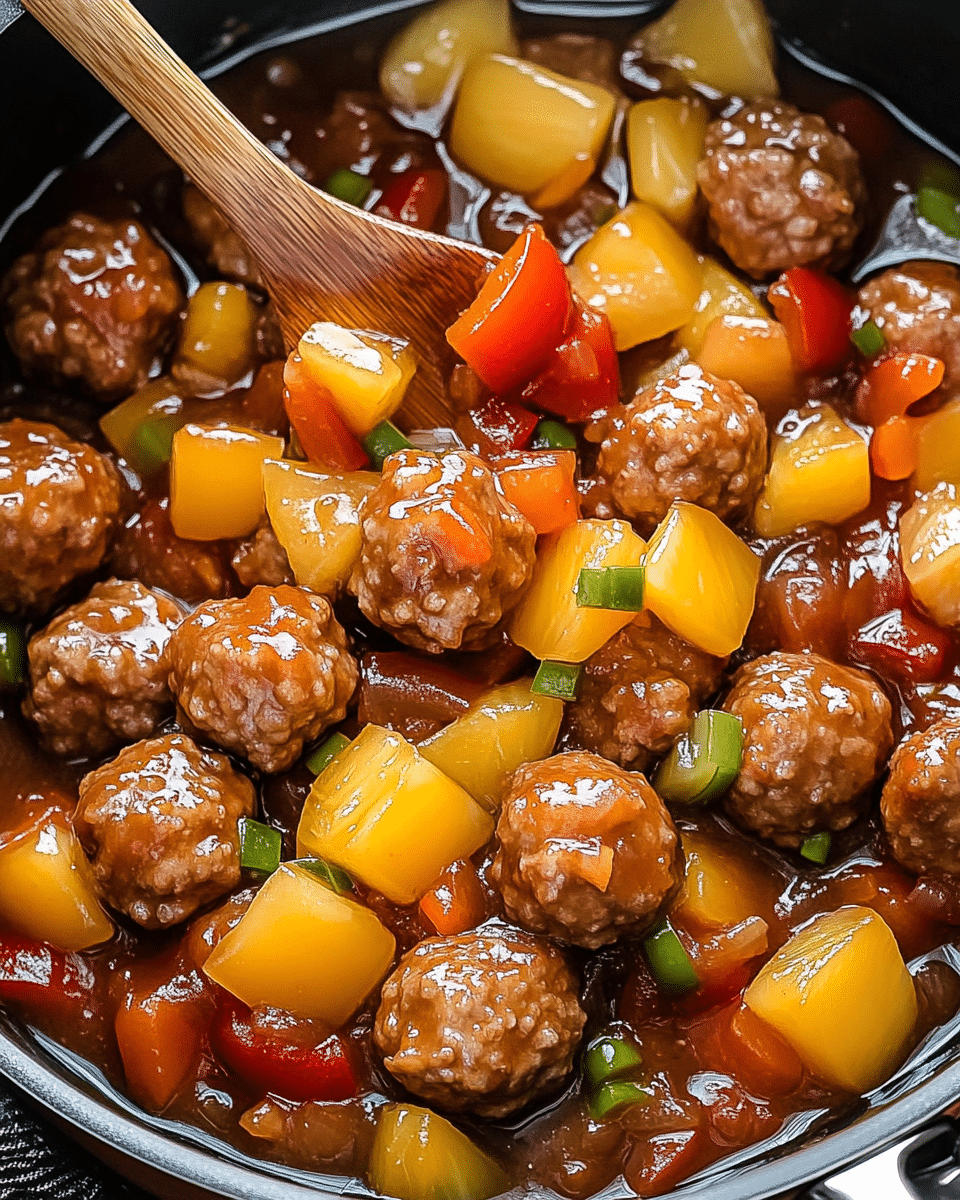 Sweet and Sour Meatballs
