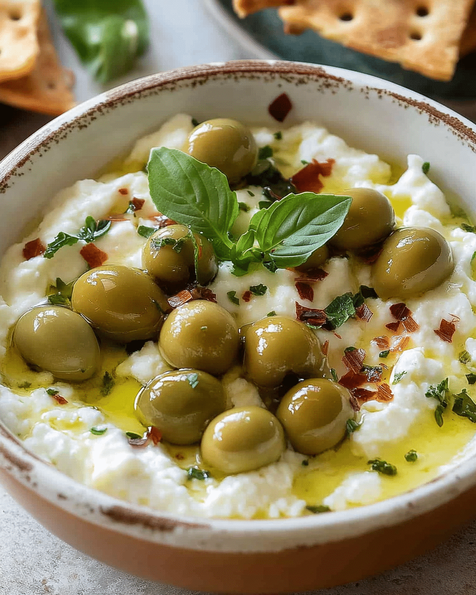 Marinated Olive Dip