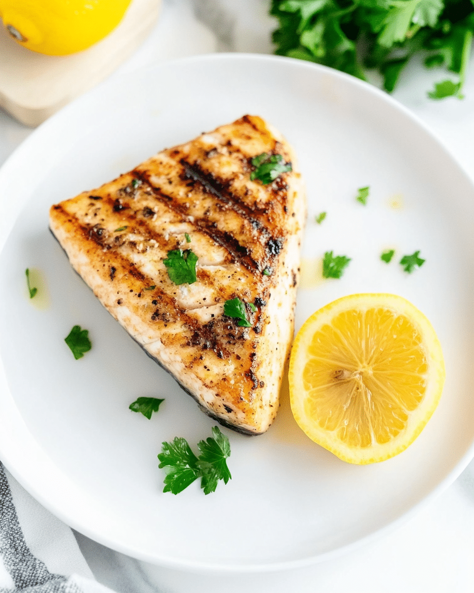 8-Minute Grilled Swordfish