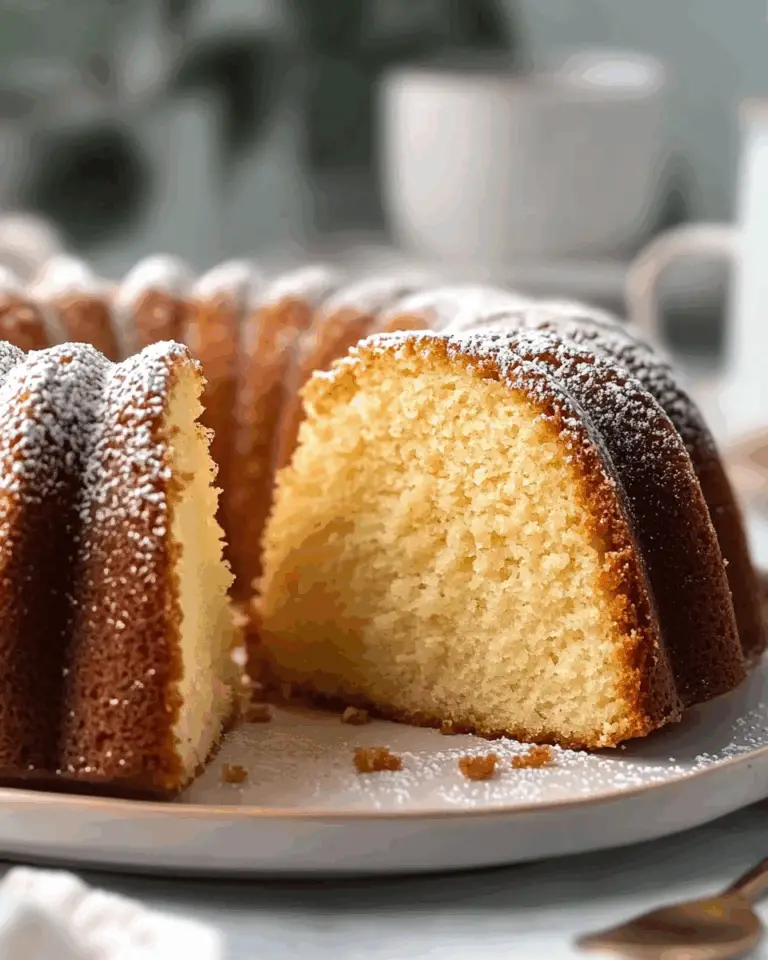 Basic Pound Cake
