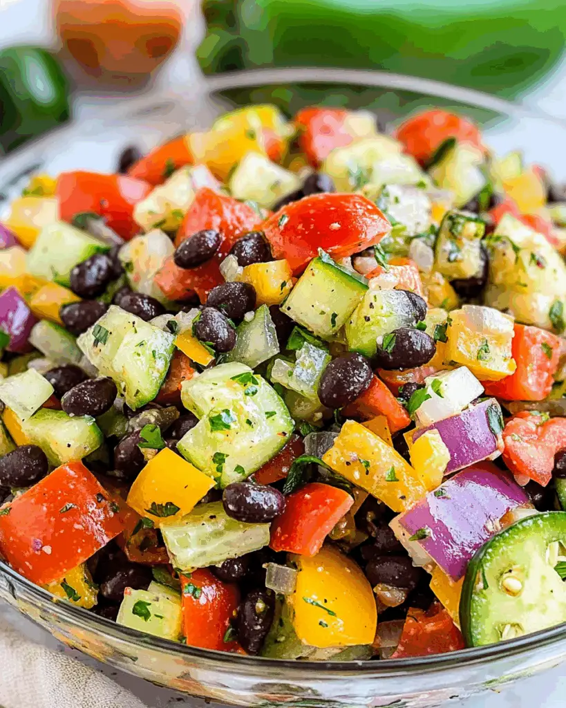 Black Bean Chopped Salad