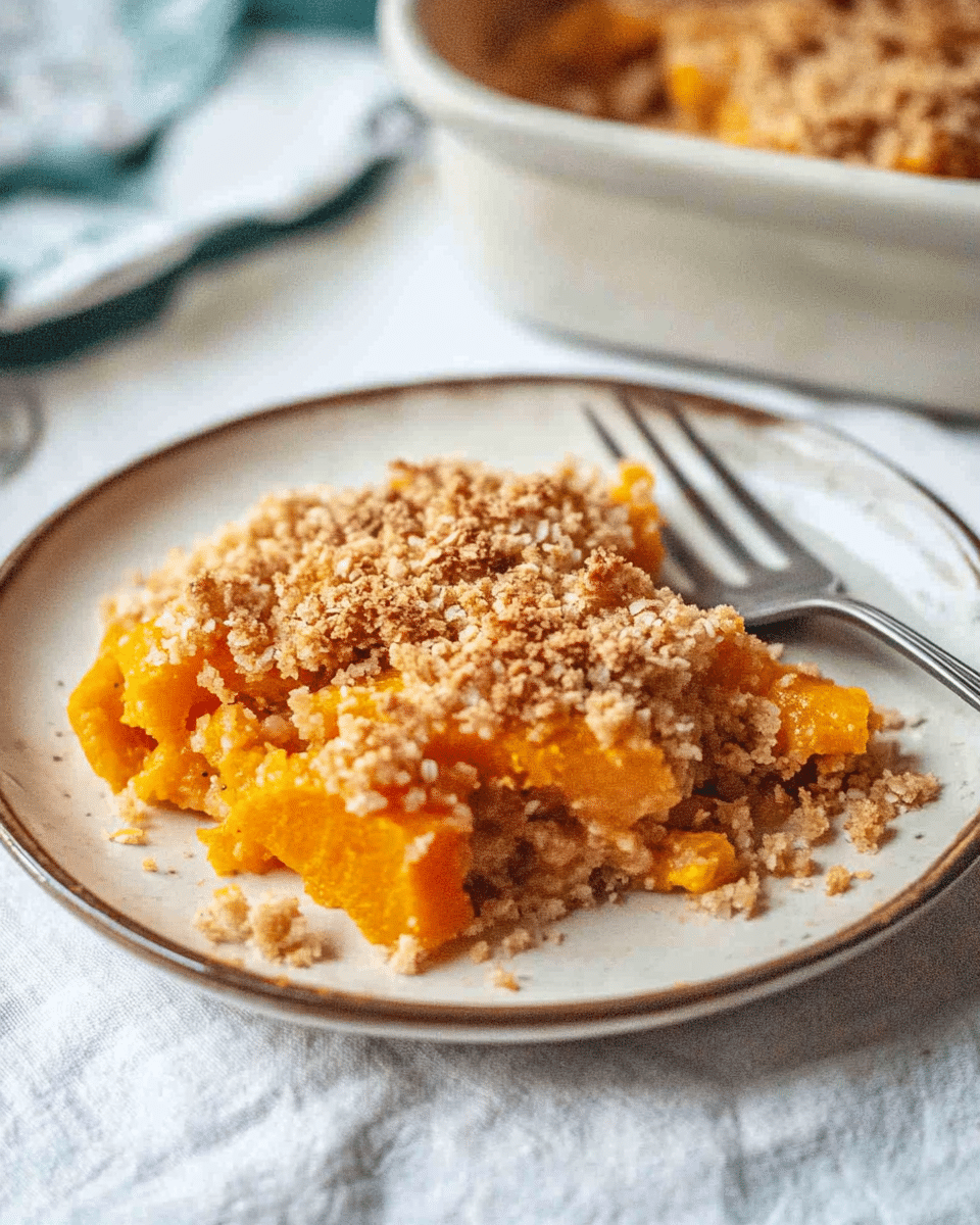 Butternut Squash Crumble