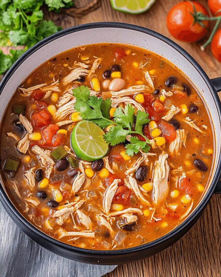 Chicken Taco Soup