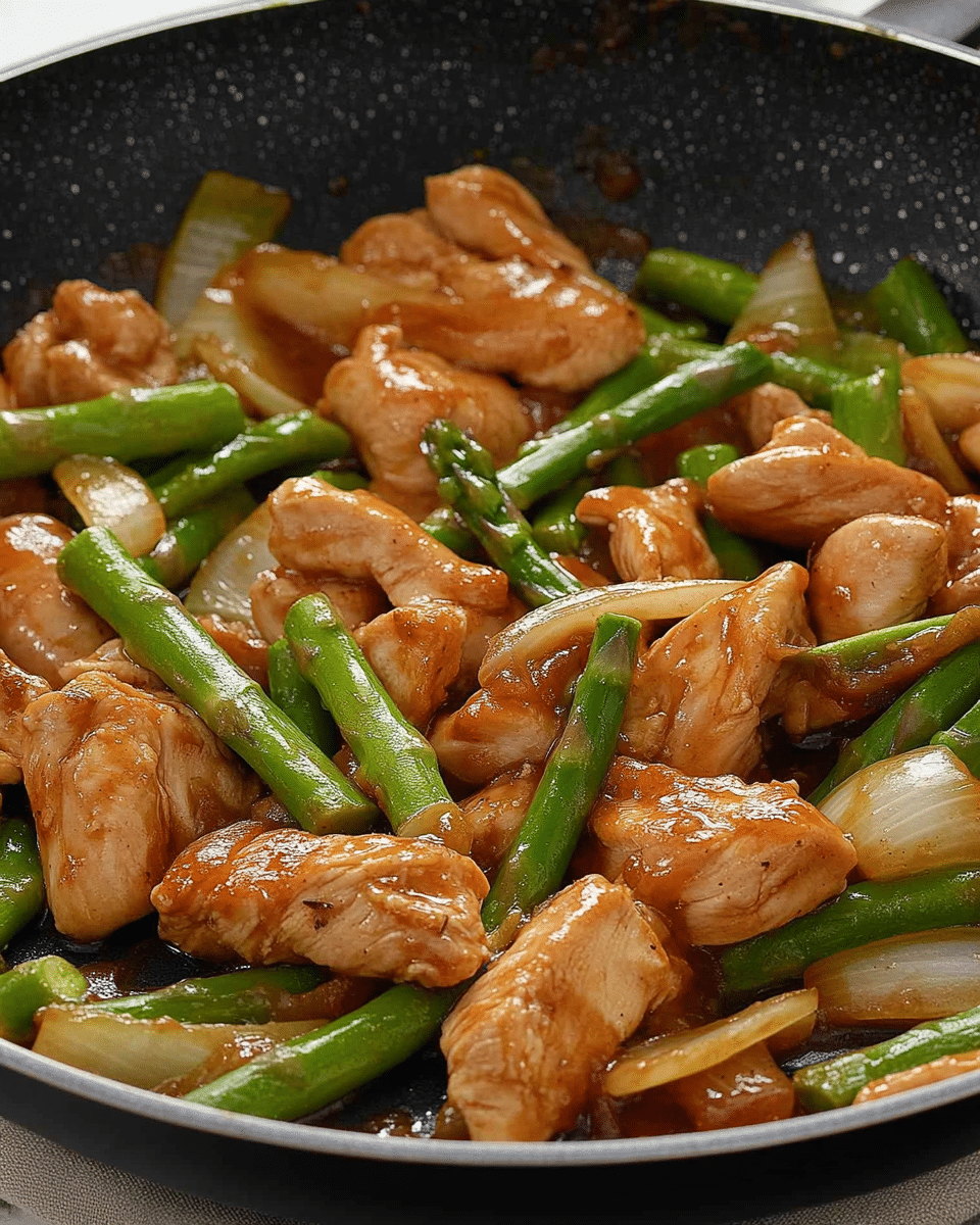 Chicken and Asparagus Stir Fry
