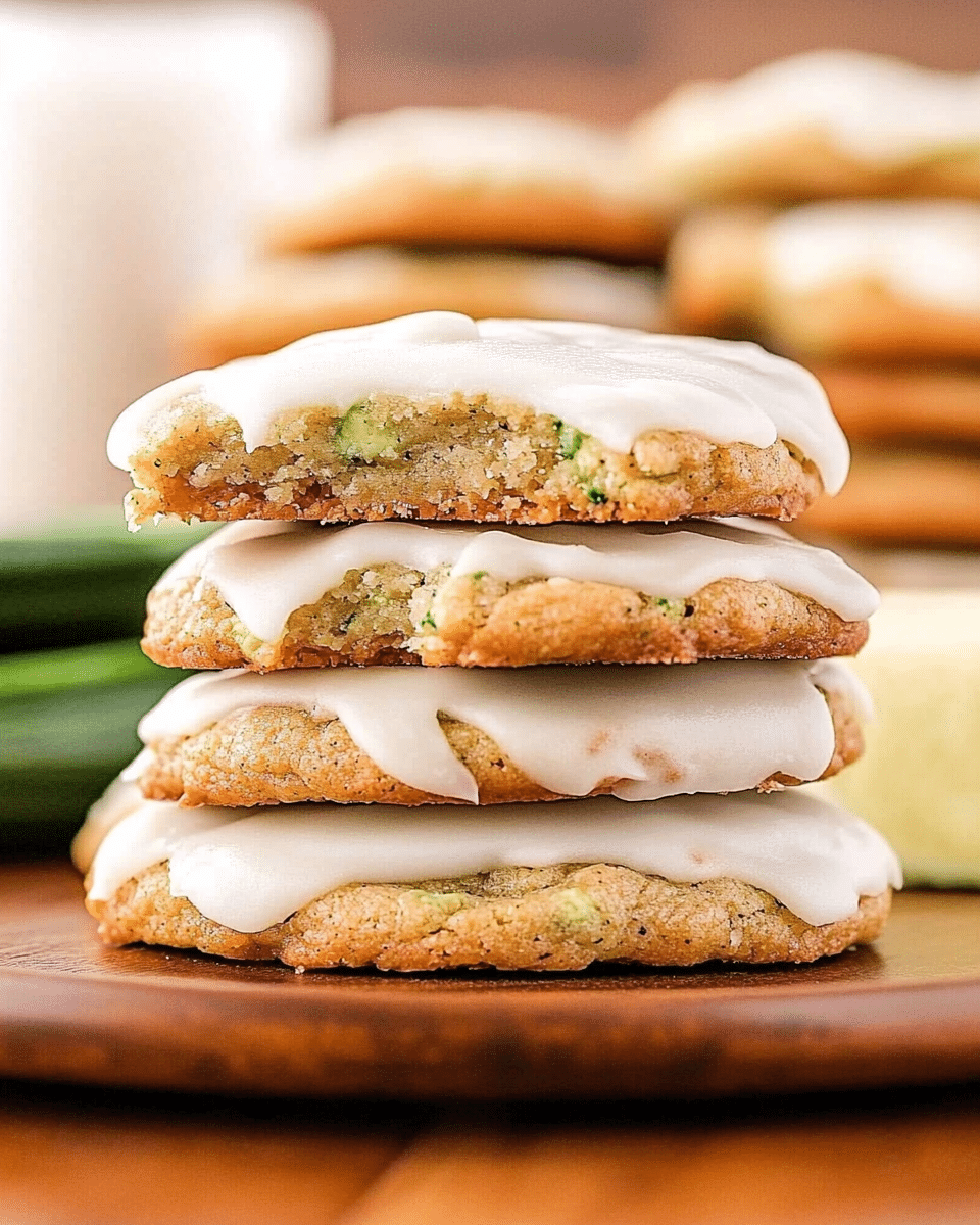 Frosted Zucchini Cookies