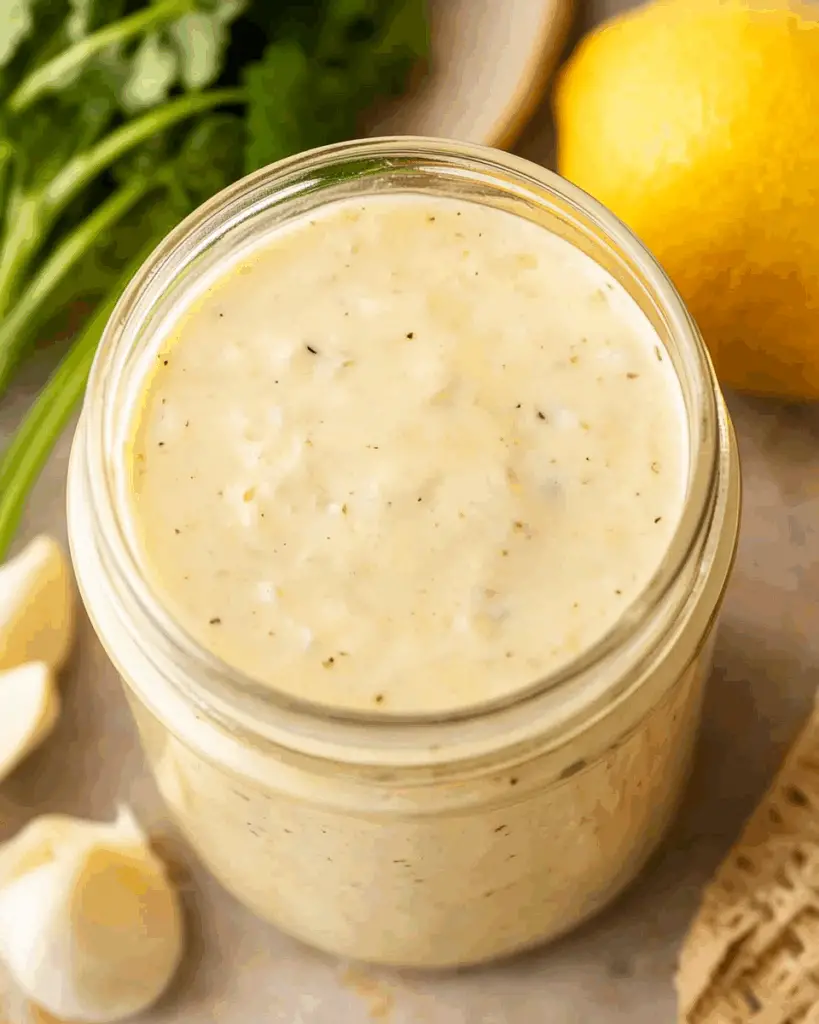 Easy Garlic Dressing