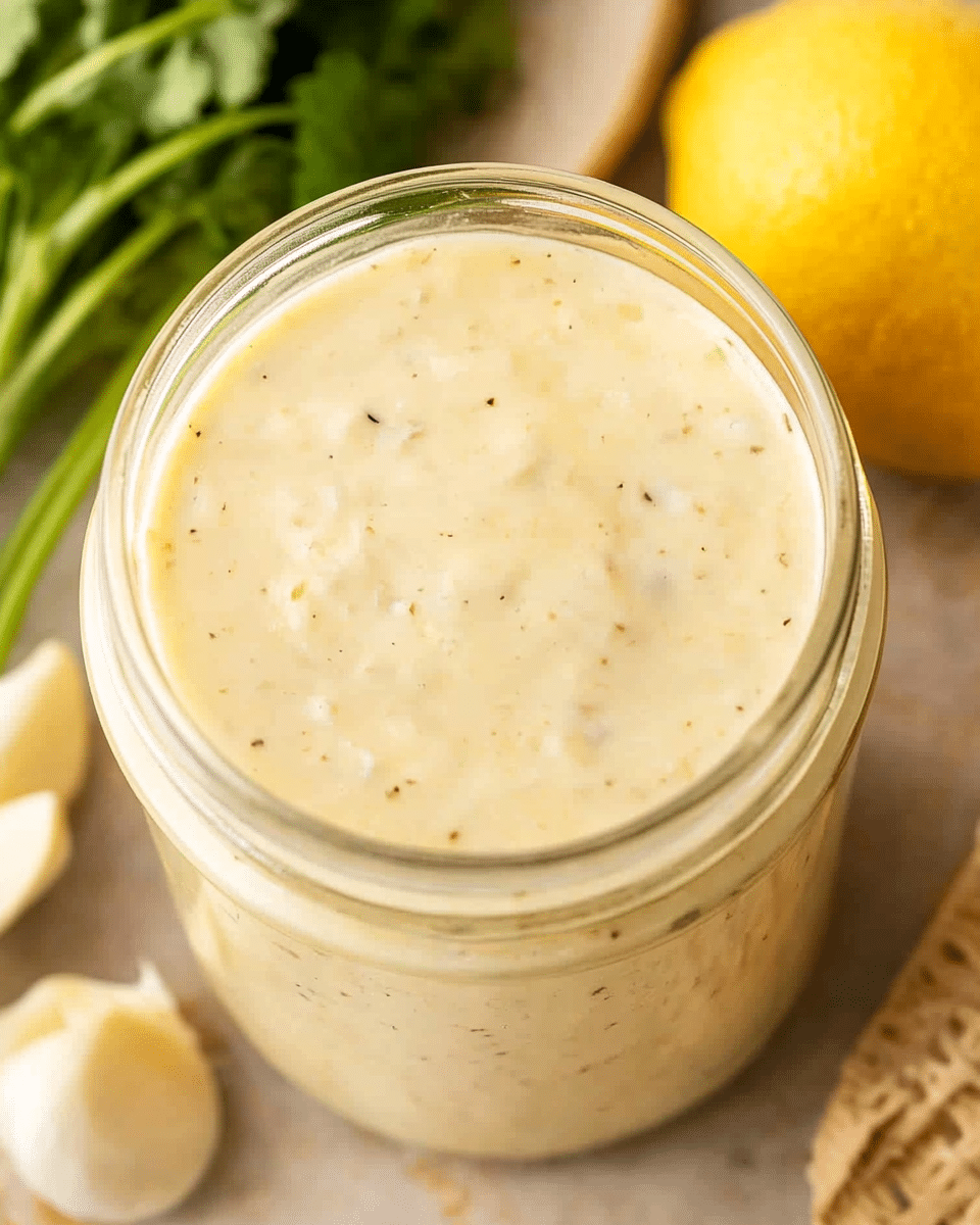 Easy Garlic Dressing