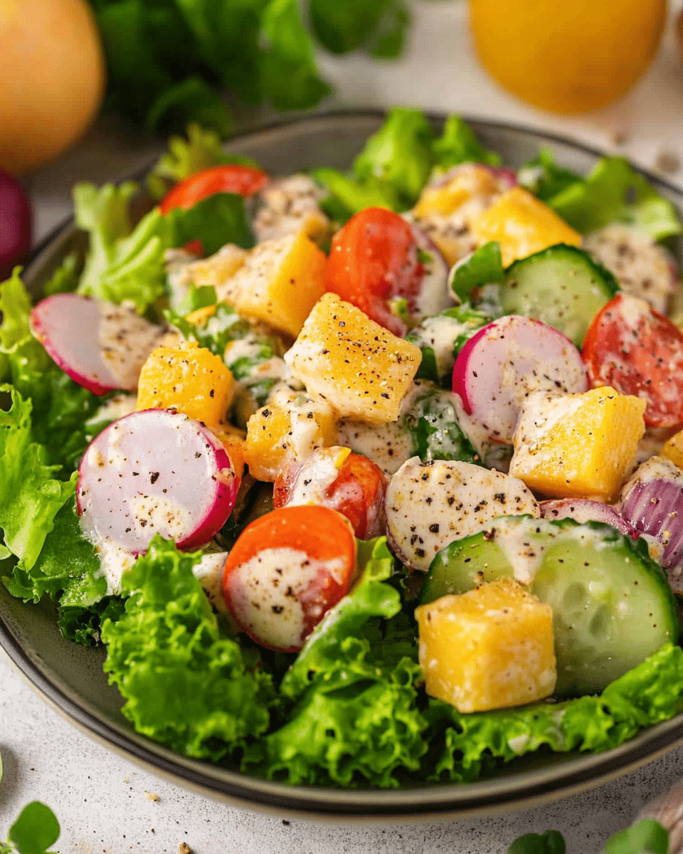 Easy Garlic Dressing