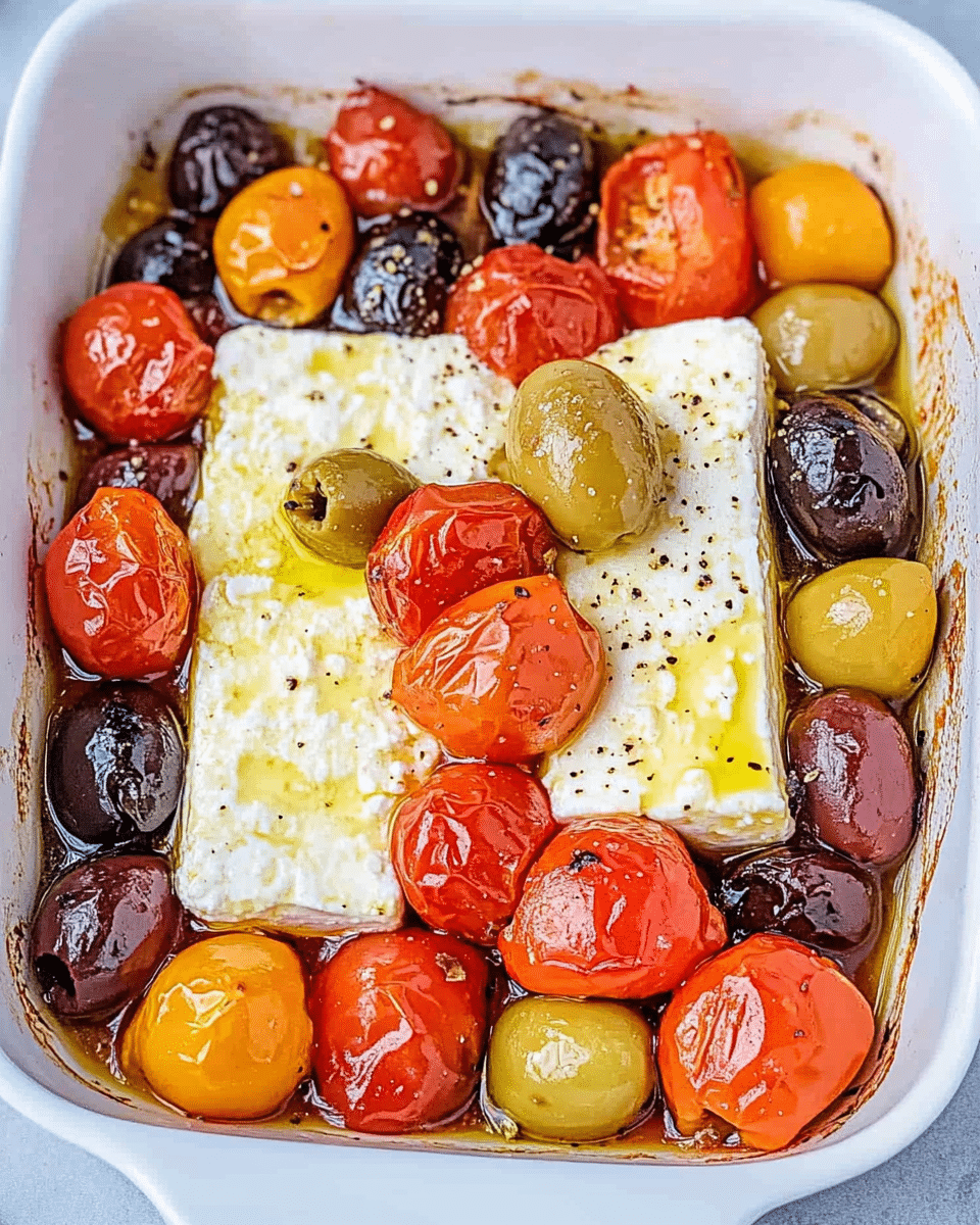 Greek-Inspired Baked Feta