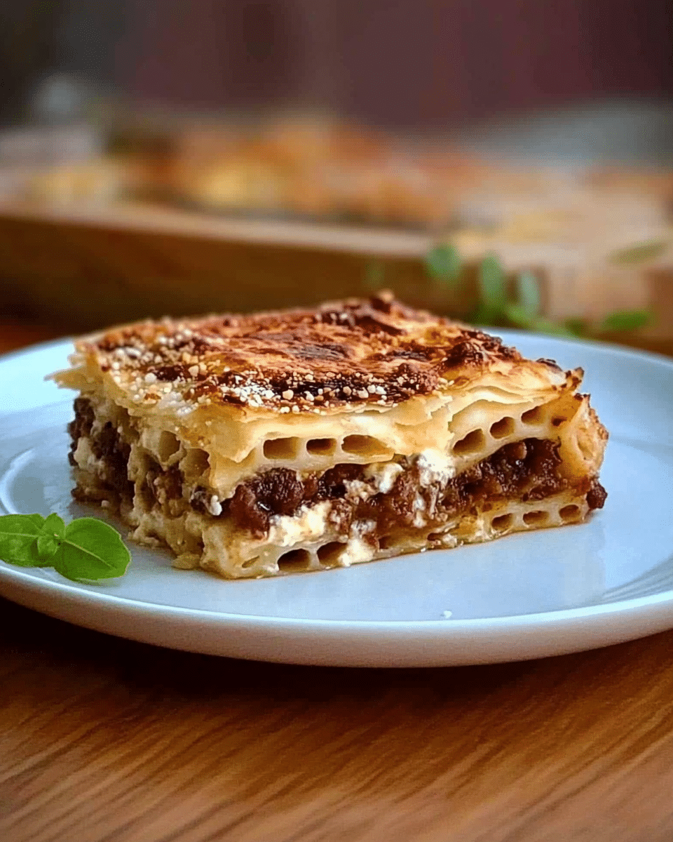 Greek Pastitsio