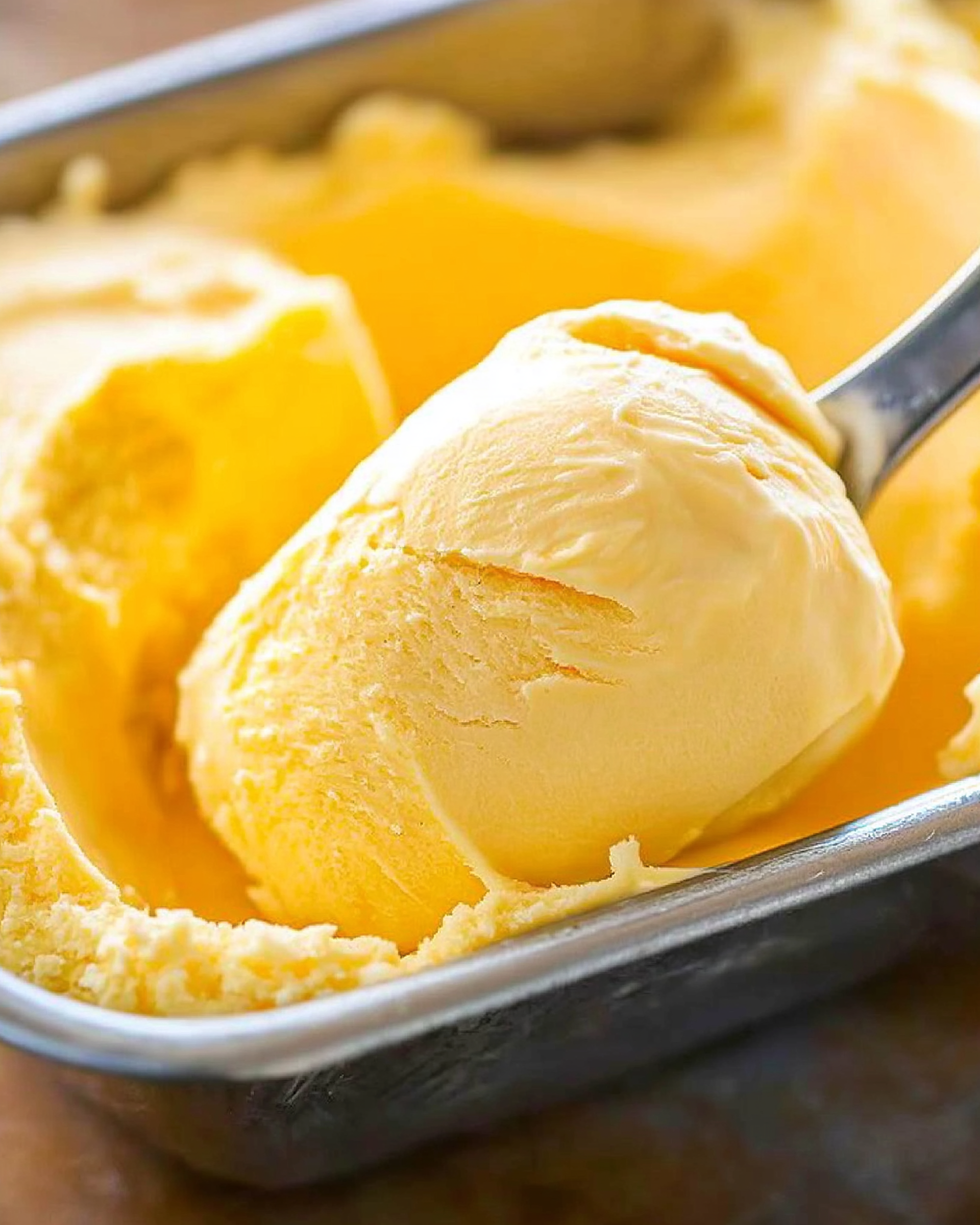 Homemade Mango Ice Cream 4 Homemade Mango Ice Cream