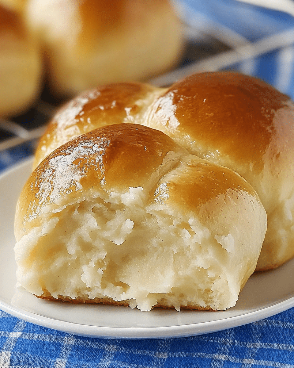 Insanely-Fluffy Mashed Potato Dinner Rolls