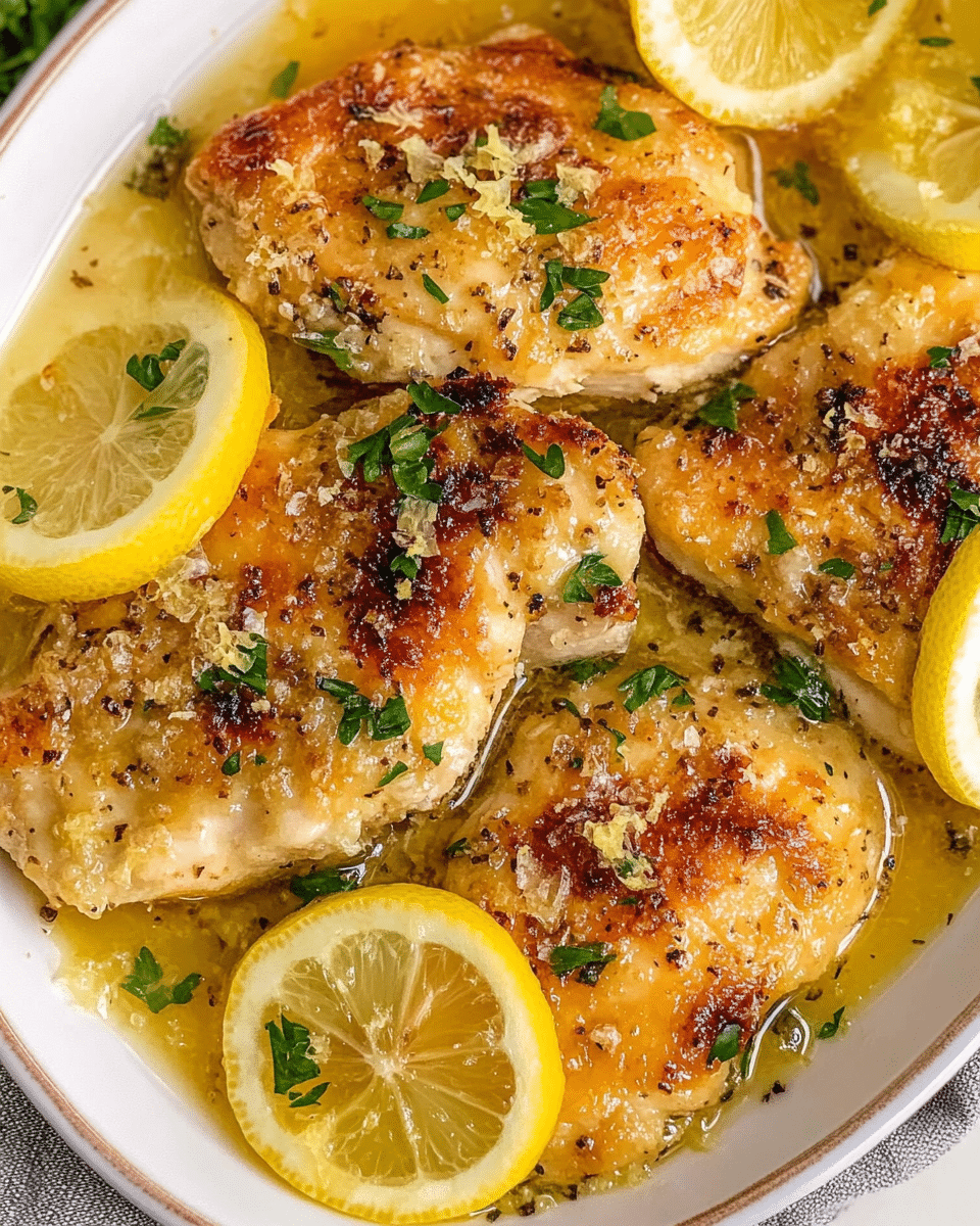Parmesan-crusted Lemon Chicken