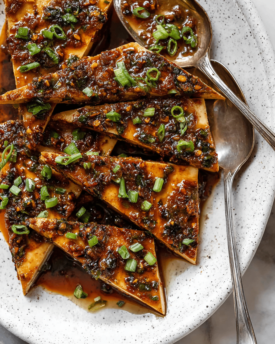 The BEST Marinated Tofu
