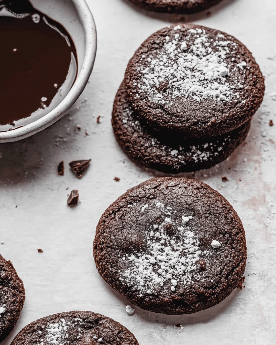 Molten Lava Cake Cookies