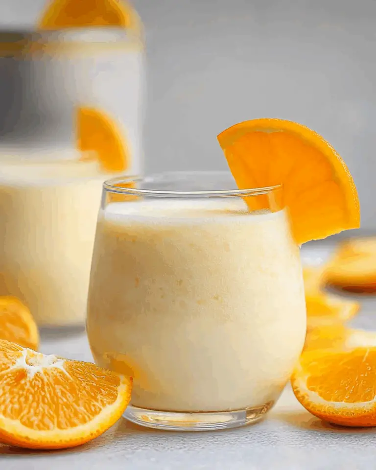Orange Creamsicle Drink