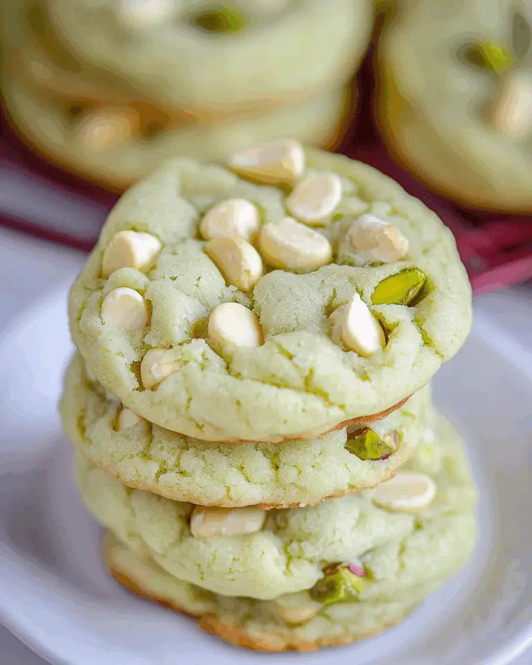 Pistachio Pudding Cookies