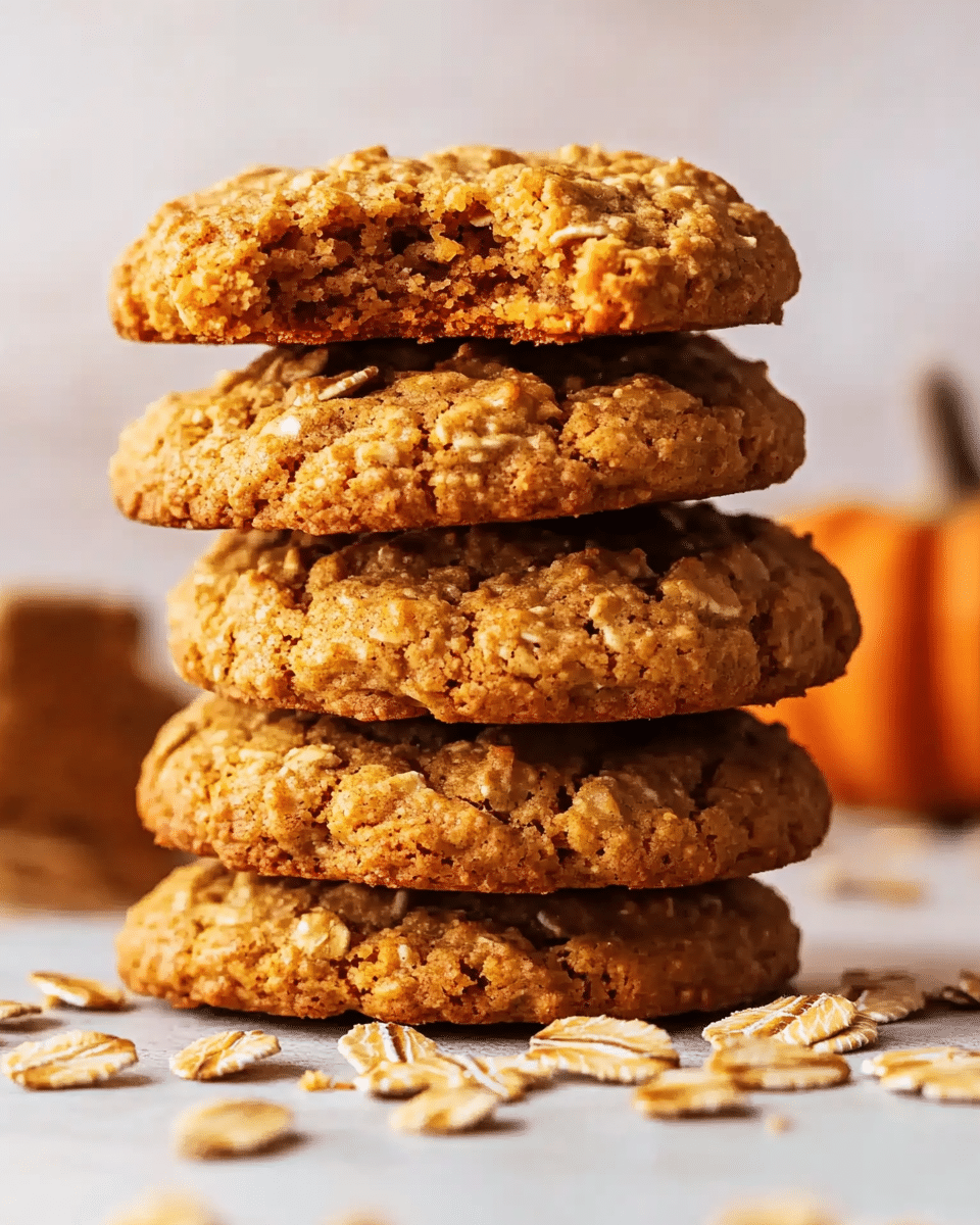 Pumpkin Oatmeal Cookies