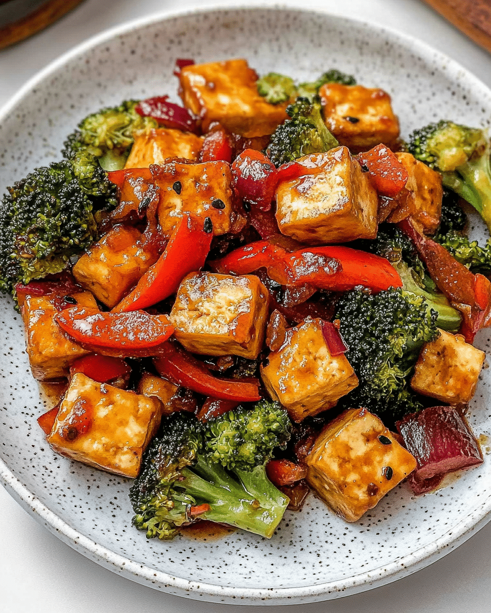 Quick Teriyaki Tofu Stir Fry