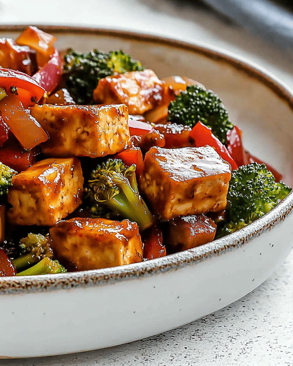 Quick Teriyaki Tofu Stir Fry