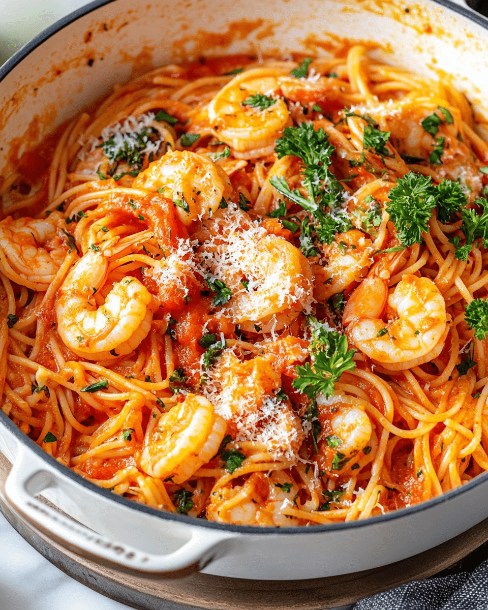 Spicy Shrimp Pasta