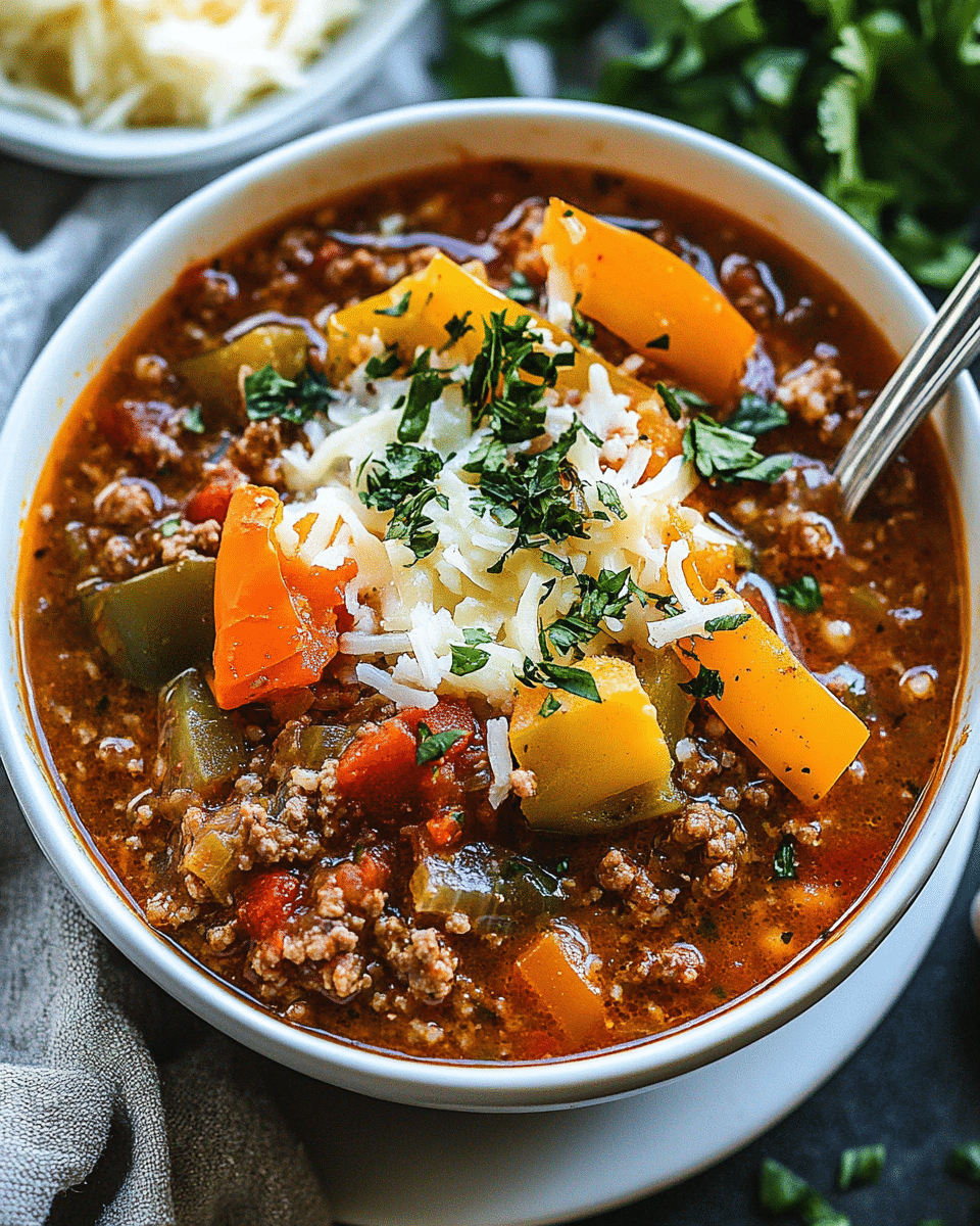 Stuffed Pepper Soup