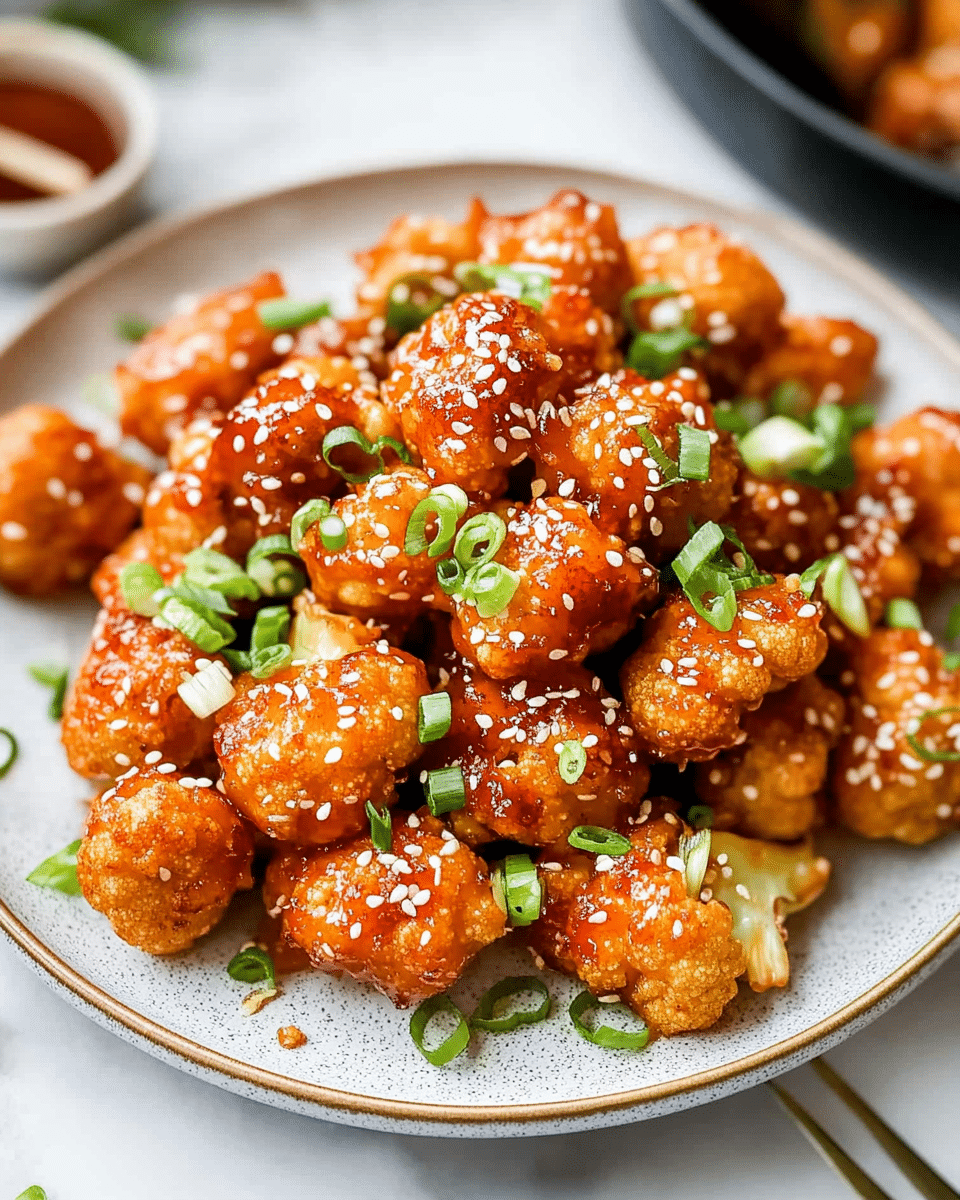 Sweet and Sour Cauliflower