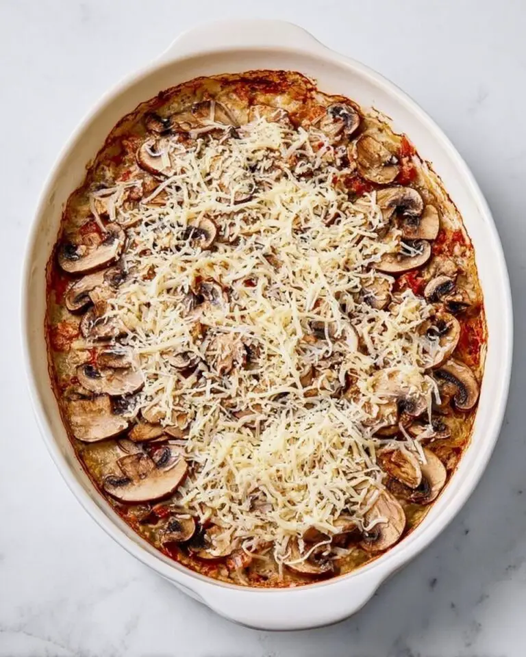 Wild Rice Mushroom Bake Recipe