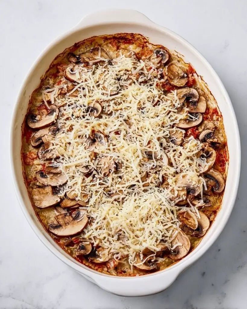 Wild Rice Mushroom Bake Recipe