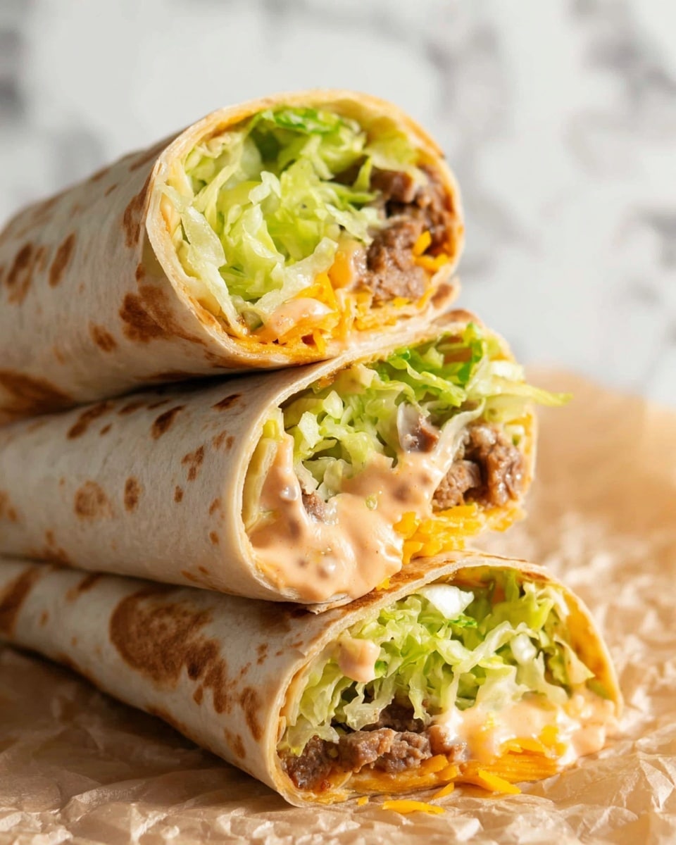 Big Mac Wraps Recipe
