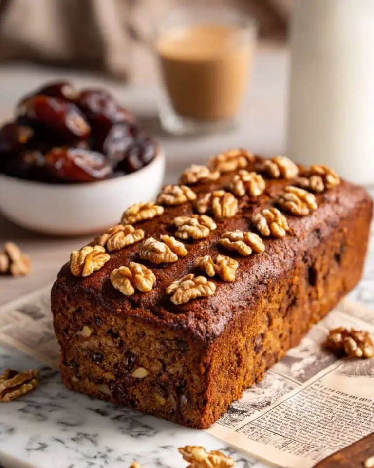 Date and Walnut Cake Recipe