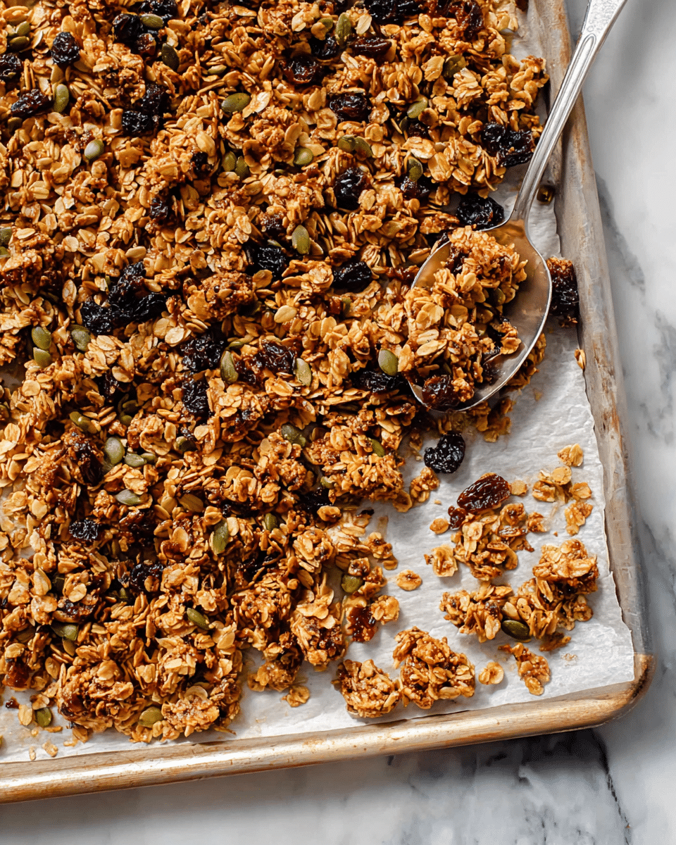 Maple Pumpkin Granola Recipe