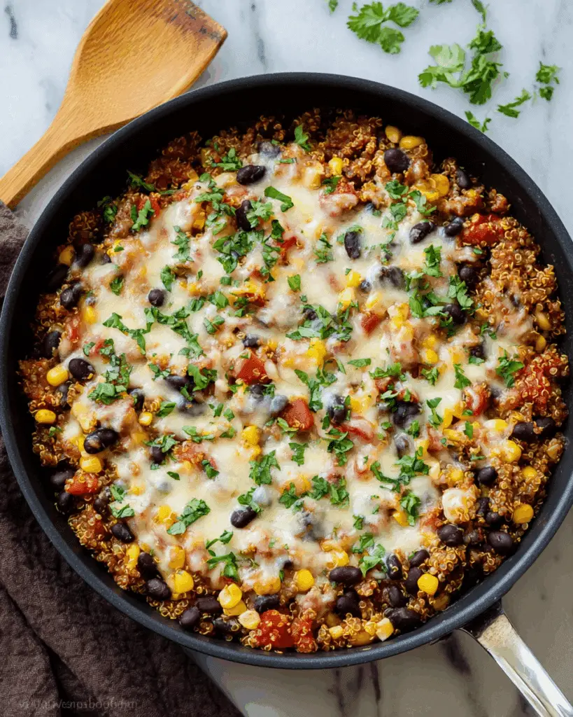 Turkey Taco Quinoa Skillet Recipe
