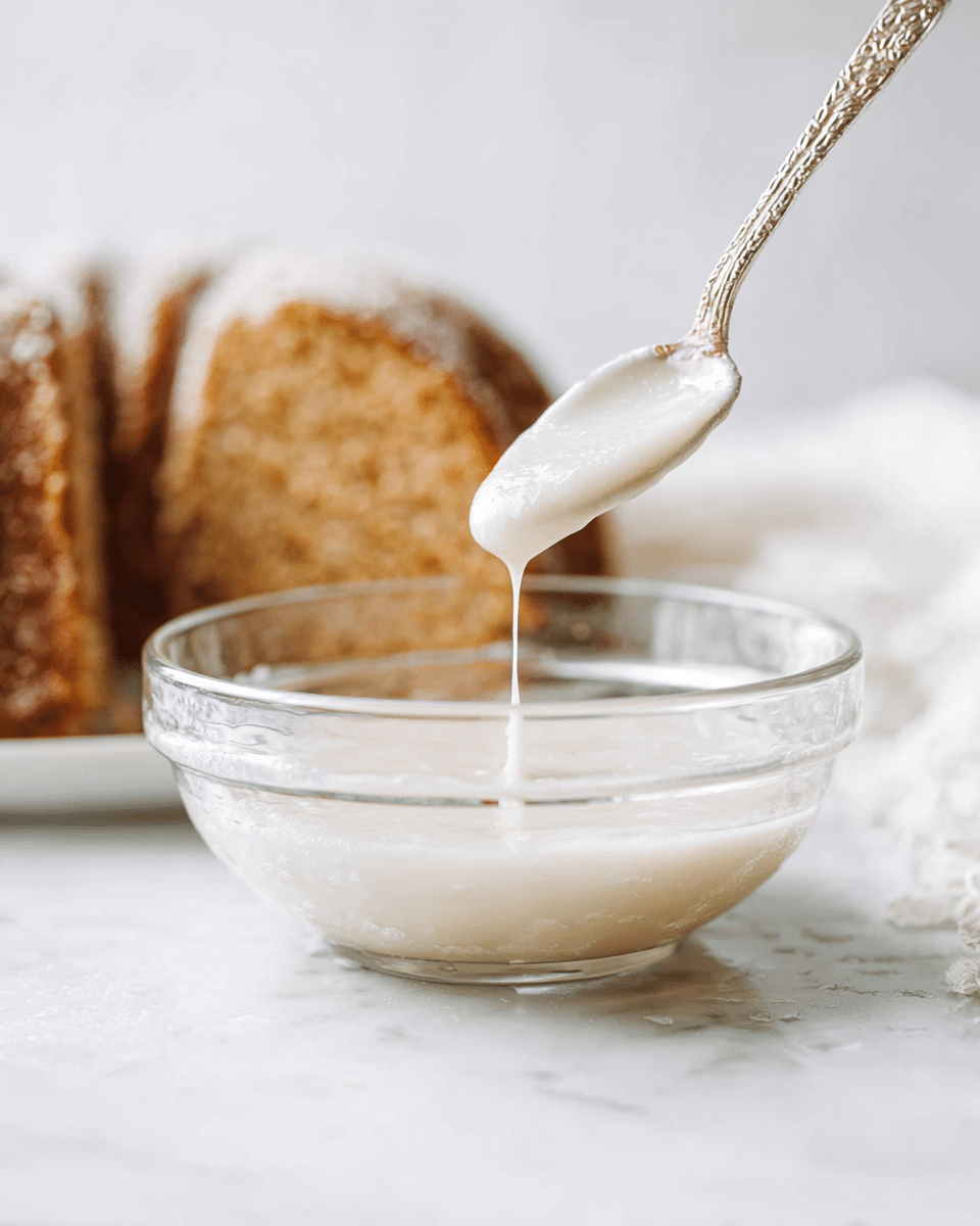 A clear glass bowl filled with smooth, thick white sauce or cream is placed on a white marbled surface. A silver spoon with an intricate handle design is held above the bowl by a woman's hand, slowly dripping the creamy white liquid back into the bowl. The background shows a soft, blurred white textured object, creating a clean and simple setting. photo taken with an iphone --ar 4:5 --v 7