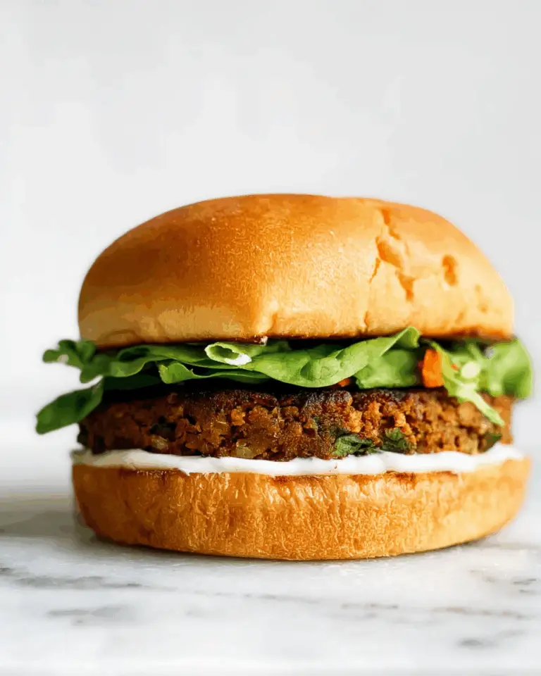 Vegan Veggie Burgers Recipe
