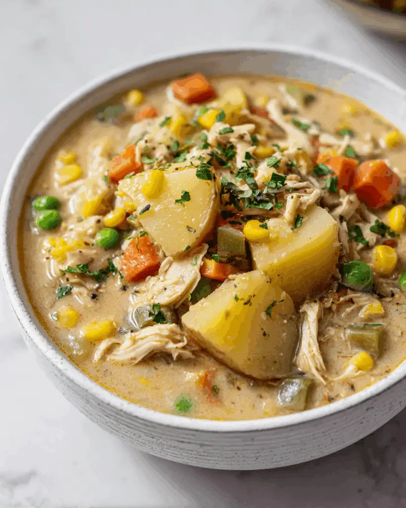Chicken Pot Pie Soup