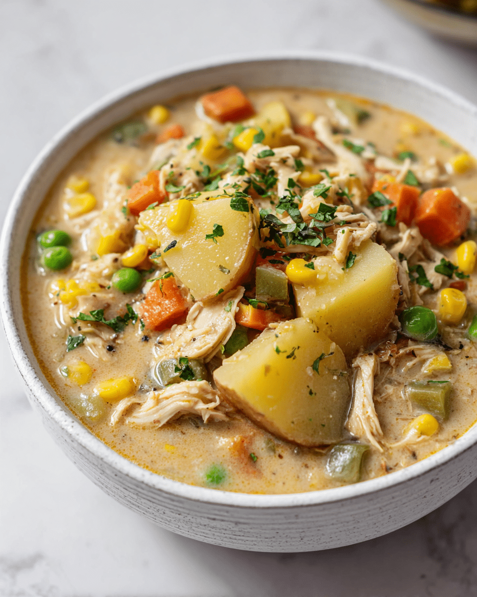 Chicken Pot Pie Soup