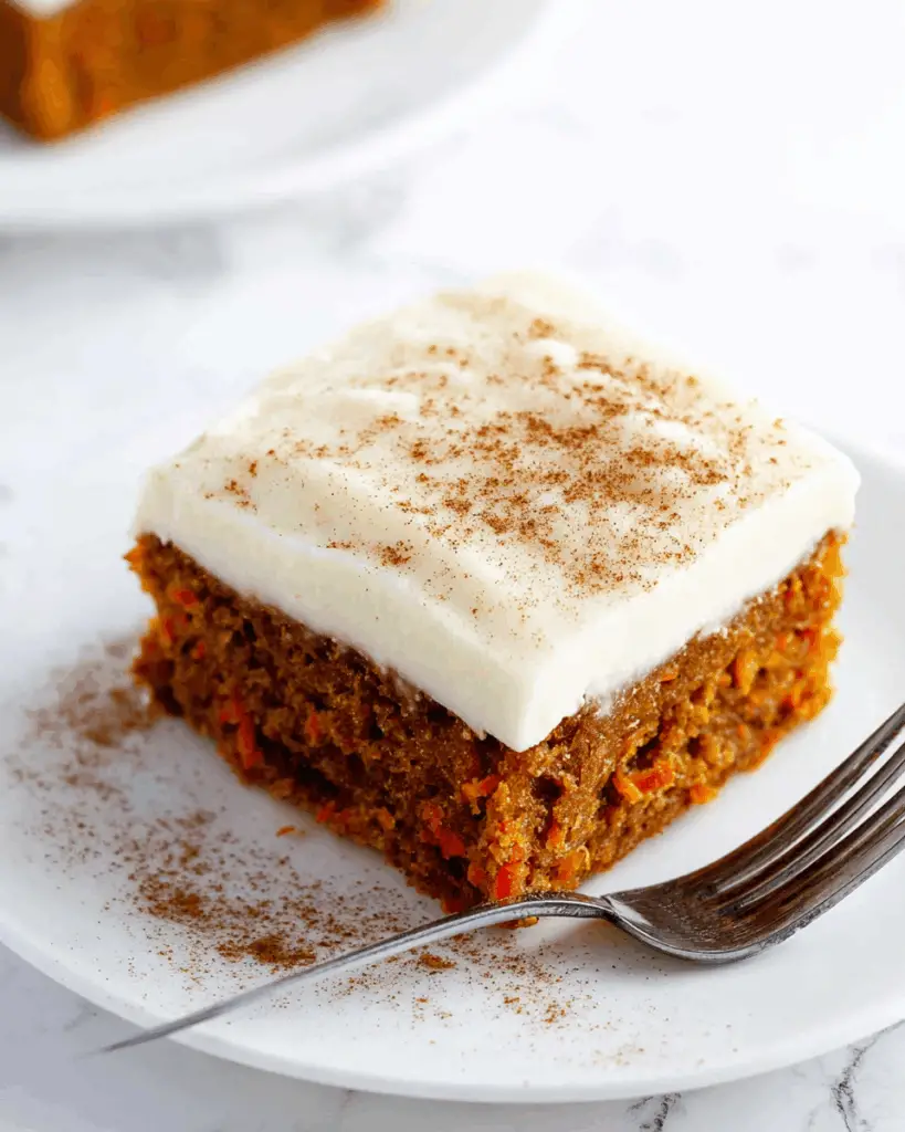 Pumpkin Bars with Cream Cheese Frosting Recipe