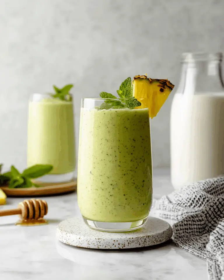 Pineapple Spinach Smoothie Recipe