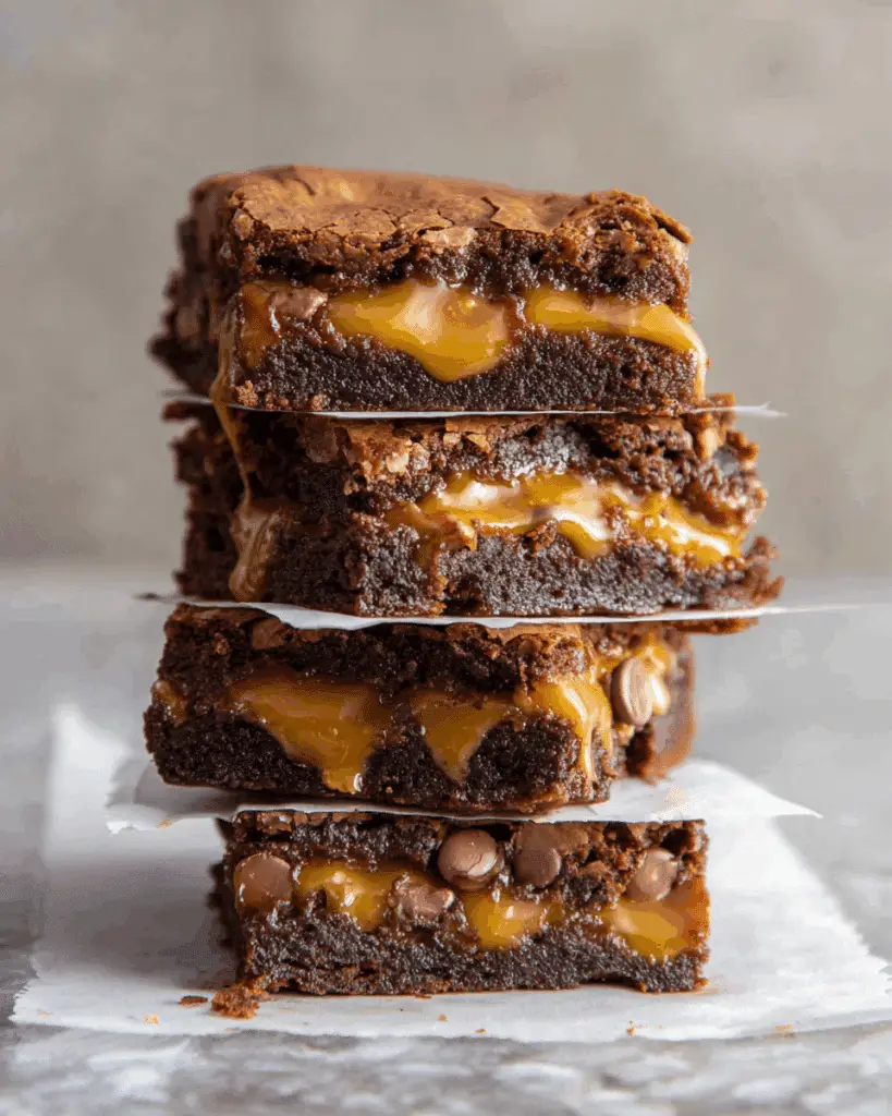 Caramel Brownies Recipe