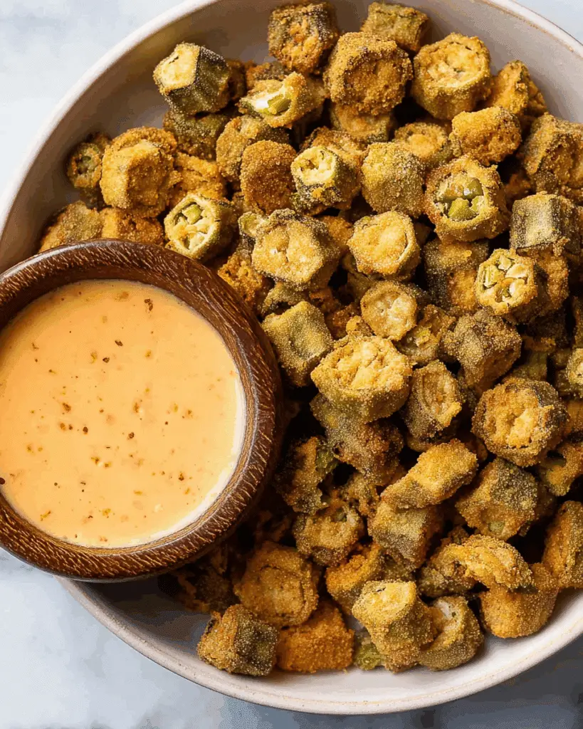 Crispy Air Fryer Okra