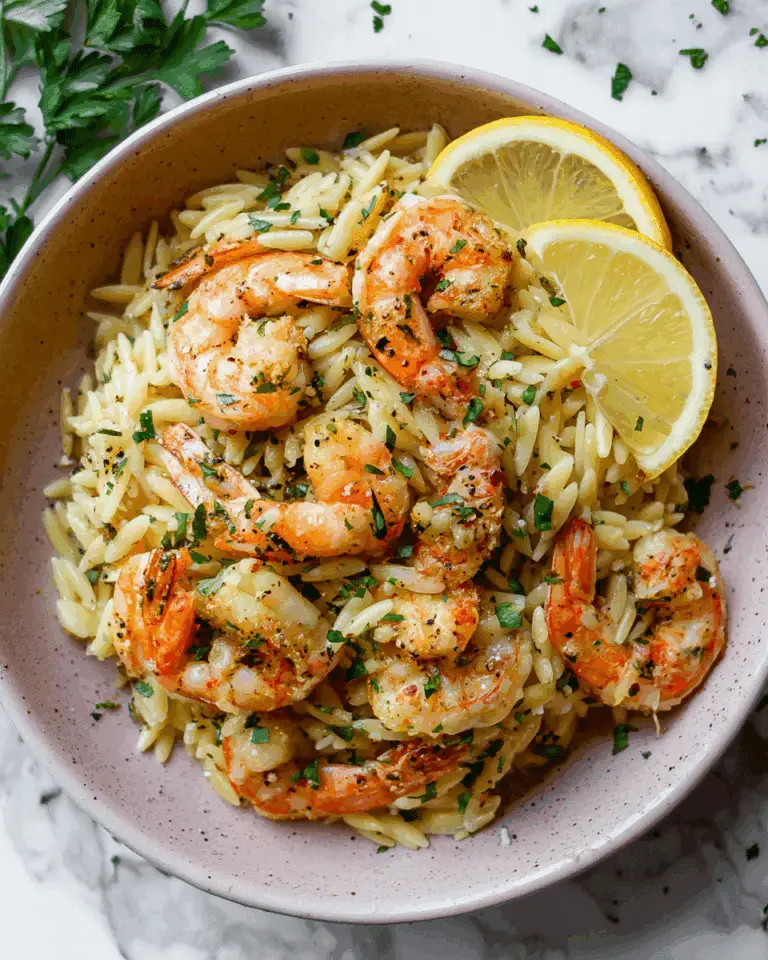 Shrimp Scampi Orzo Recipe